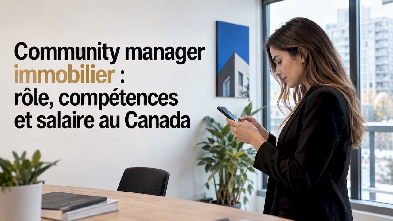 Community manager immobilier : rôle, compétences et salaire au Canada